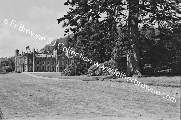 SHELTON ABBEY HOUSE FROM AVENUE E.